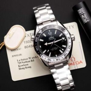 Omega Replica Watch Seamaster Planet Ocean 600m Black Dial 43.5mm