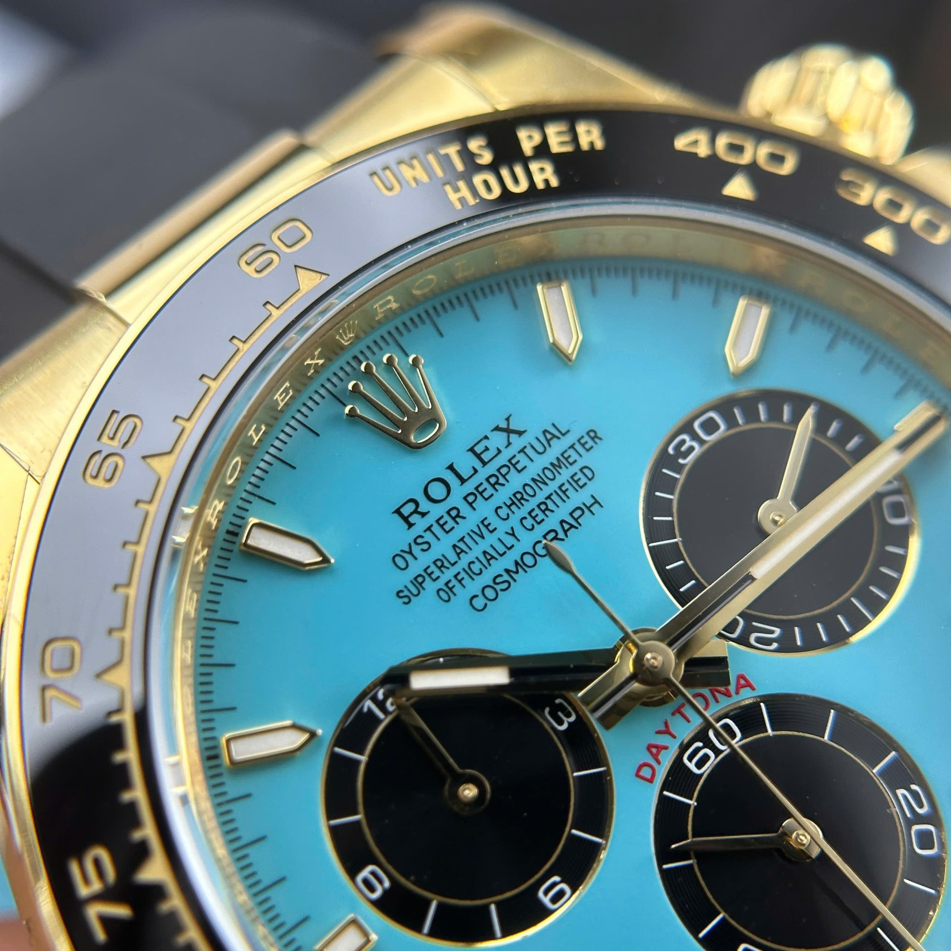 Rolex Cosmograph Daytona 126518LN Tiffany Dial 40mm - Image 5