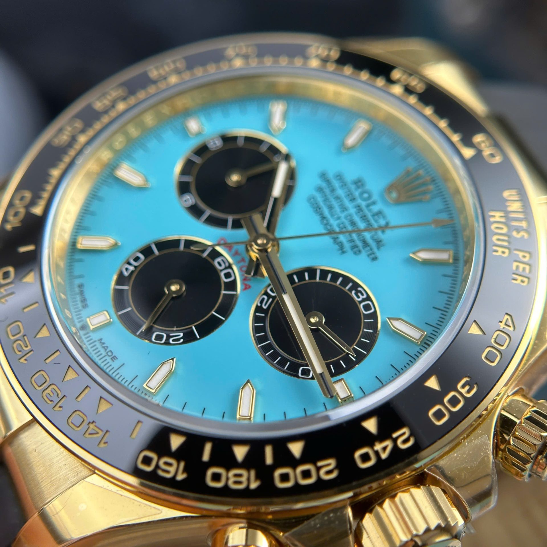 Rolex Cosmograph Daytona 126518LN Tiffany Dial 40mm - Image 6