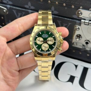 New 2025 Rolex Daytona 126508 Dial Green Oyster Strap 40mm