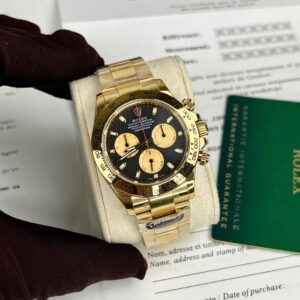Rolex Daytona Replica 11 Watch Black Dial 40mm