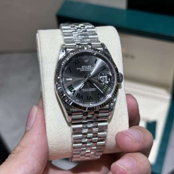 Rolex Replica 1:1 Watch DateJust 126234 Wimbledon Dial Factory VS 36mm