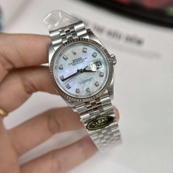 Rolex Replica 1:1 Watch DateJust 126234 Mother Of Pearl Factory Clean 36mm