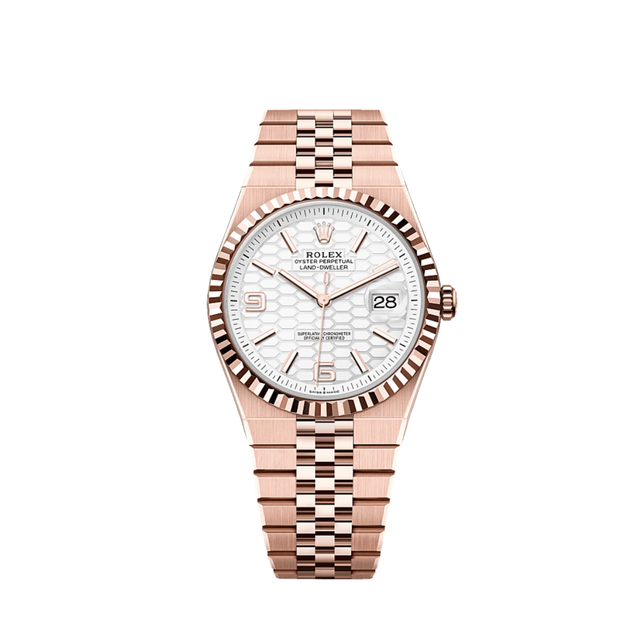 Rolex Land-Dweller 40 mm Everrose Gold Ref. 127335