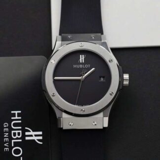 Hublot Classic Fusion 40 Years Anniversary Fake Watch Black Dial 42mm