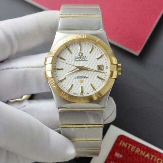 Omega Constellation Co-Axial Fake Watch Metal Wire 38mm