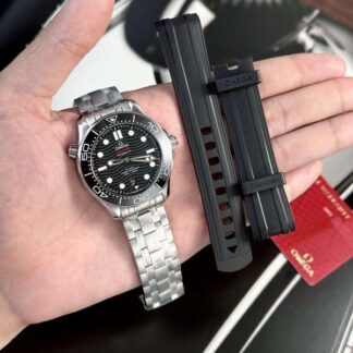 Omega Seamaster Diver 300m Co-Axial Replica Watch Black Dial VS Factory 42mm