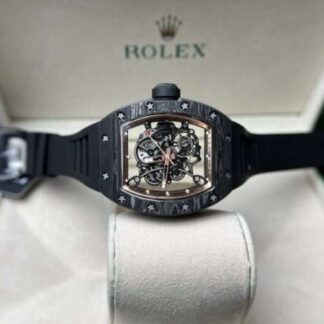 Richard Mille Replica Watch RM055 Bubba Watson Full Carbon BBR 45mm