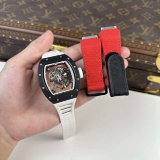 Richard Mille Replica Watch RM055 Bubba Watson Black Ceramic BBR Factory 45mm