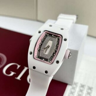 Richard Mille RM07-01 Ceramic Replica 1:1 Watch Rubber Strap 36mm