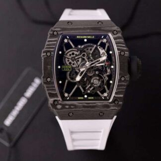 Richard Mille Replica Watch RM35-01 Carbon Rubber Strap BBR Factory 44mm
