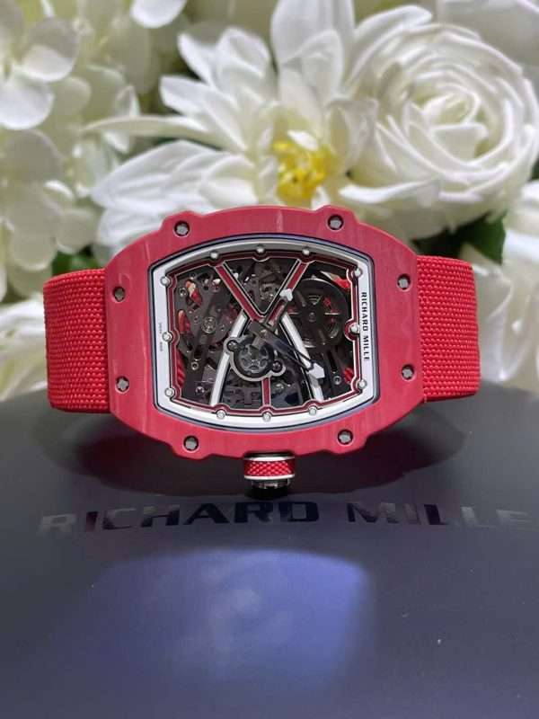 Richard Mille RM67-02 Red Carbon Best Replica Watch Weight 37 Grams 38.7×47.52mm