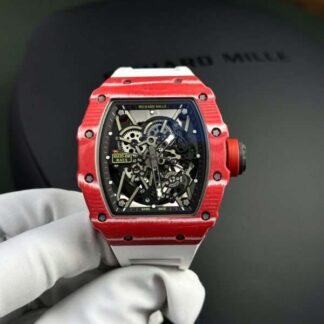 Richard Mille Replica Watch RM35-02 Rafael Nadal Red Quartz TPT 44mm