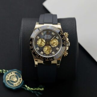 Rolex Replica 1:1 Watch Daytona Purple Mother-of-Pearl Dial Moissanite Diamond BT Factory 40mm