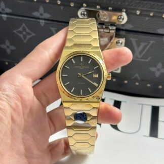 Vacheron Constantin Historiques 222 Replica 1:1 Black Dial Factory 8F 37mm Watch