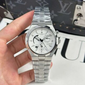 Vacheron Constantin Replica Overseas Dual Time 47450 White Dial 42mm