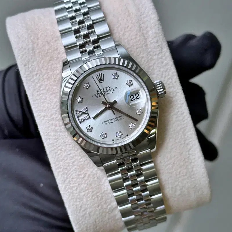 Rolex Lady-Datejust 28 Fluted Bezel