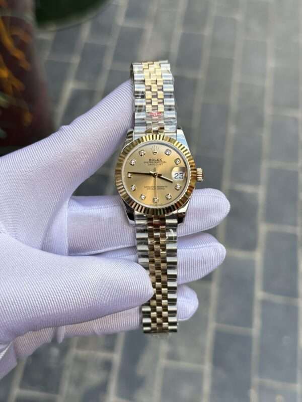 Rolex Rep 11 Watch DateJust Women’s Genuine Gold Wrapped GM Factory 31mm