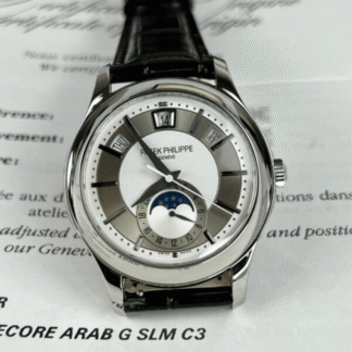 Patek Philippe Complications 5205 Best Replica Watch Gray Dial KM Factory 40mm