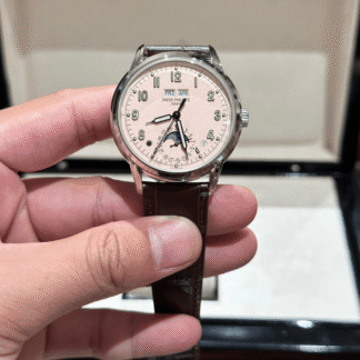 Patek Philippe Complications 5320G Pink Dial Replica 1:1 Watch GRF 40mm